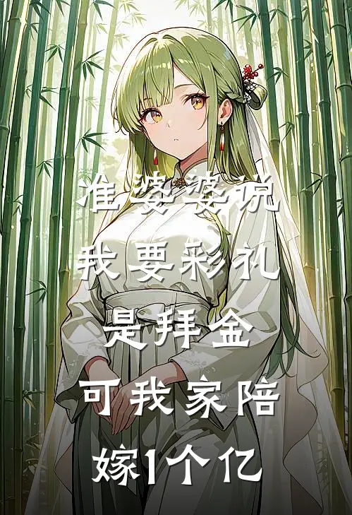 准婆婆说我要彩礼是拜金,可我家陪嫁1个亿,怎么办