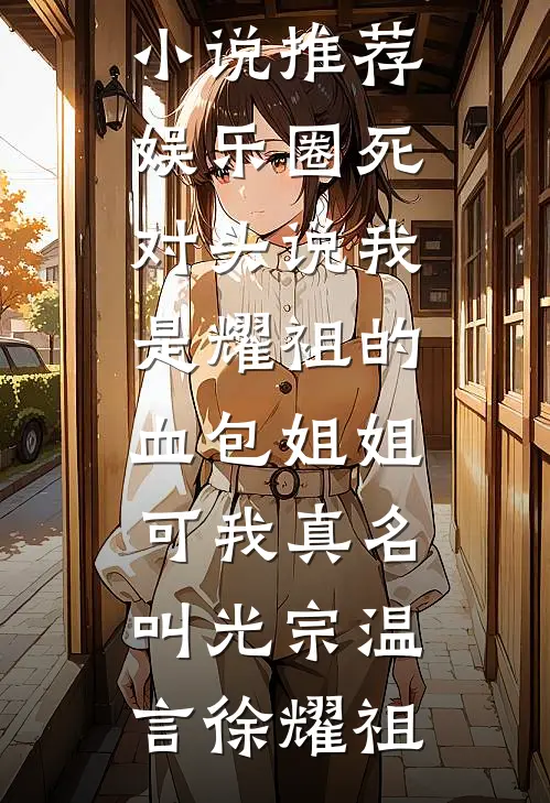 娱乐圈死对头说我是耀祖的血包姐姐，可我真名叫光宗温言徐耀祖最新好看小说_热门小说推荐娱乐圈死对头说我是耀祖的血包姐姐，可我真名叫光宗(温言徐耀祖)