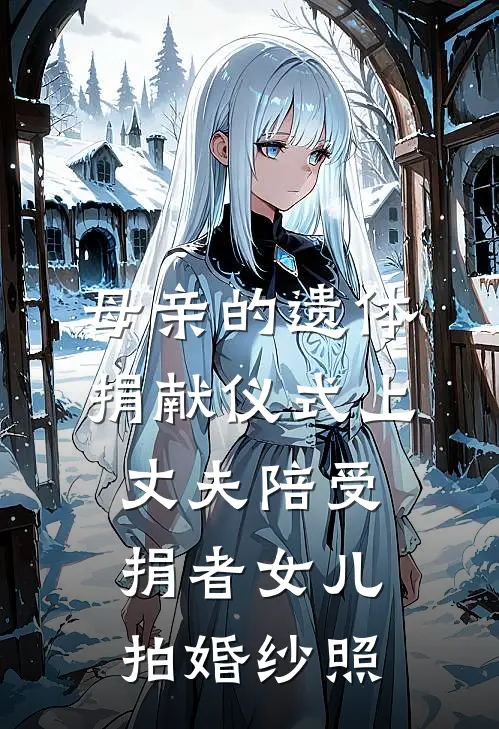 母亲的遗体捐献仪式上，丈夫陪受捐者女儿拍婚纱照