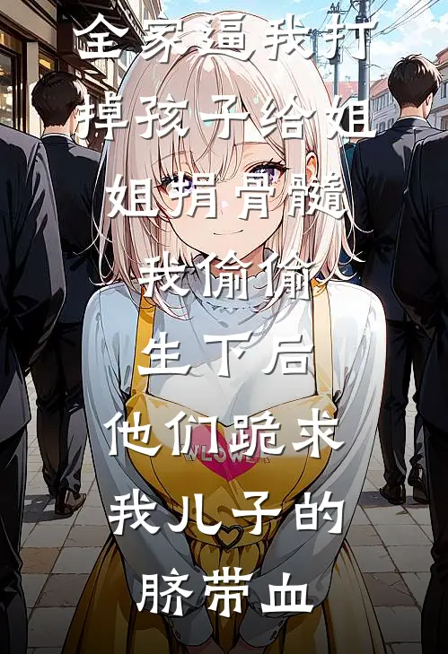 全家逼我打掉孩子给姐姐捐骨髓，我偷偷生下后，他们跪求我儿子的脐带血