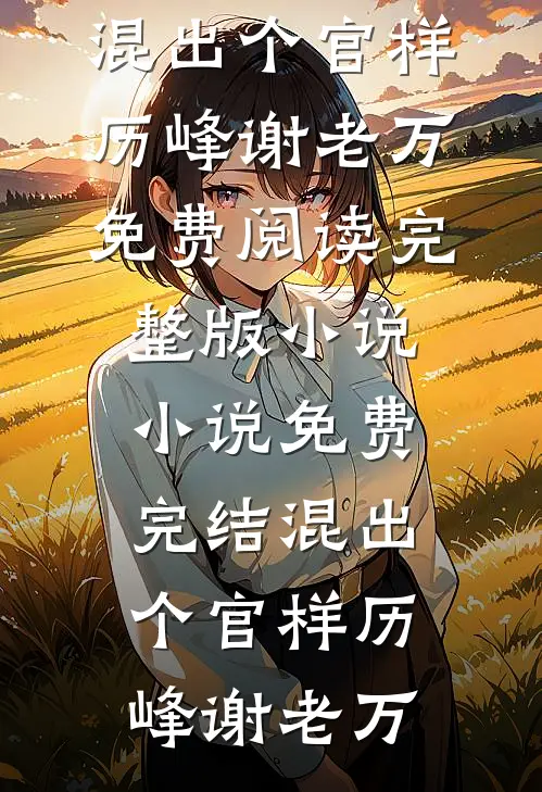 混出个官样历峰谢老万免费阅读完整版小说_小说免费完结混出个官样(历峰谢老万)