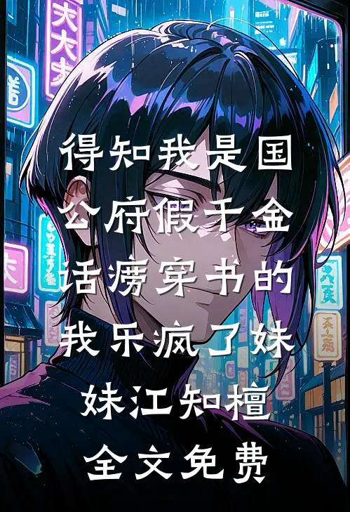 得知我是国公府假千金，话痨穿书的我乐疯了妹妹江知檀全文免费