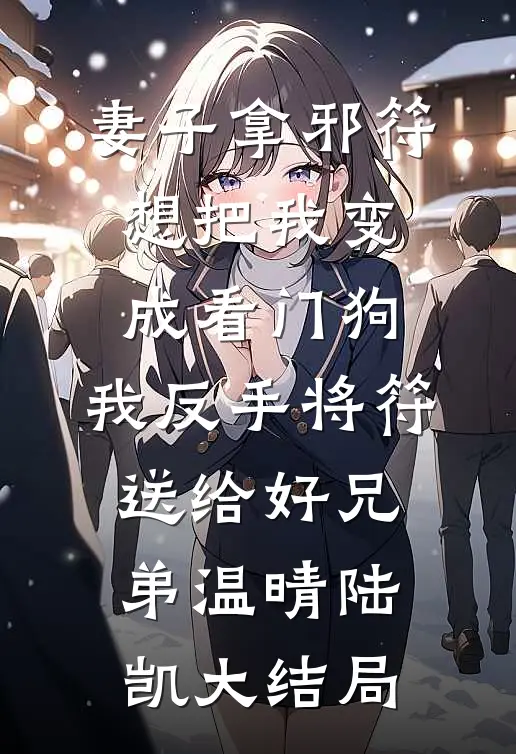 妻子拿邪符想把我变成看门狗，我反手将符送给好兄弟温晴陆凯大结局