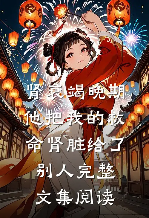 肾衰竭晚期，他把我的救命肾脏给了别人完整文集阅读