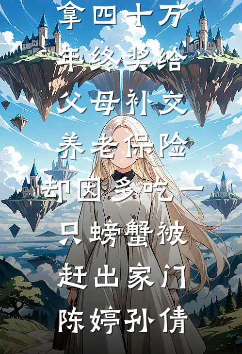 拿四十万年终奖给父母补交养老保险，却因多吃一只螃蟹被赶出家门陈婷孙倩免费小说在哪看_完整版免费小说拿四十万年终奖给父母补交养老保险，却因多吃一只螃蟹被赶出家门(陈婷孙倩)