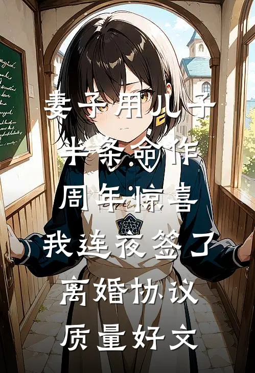 妻子用儿子半条命作周年惊喜，我连夜签了离婚协议质量好文