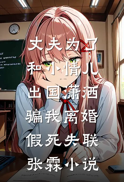 丈夫为了和小情儿出国潇洒，骗我离婚假死失联张霖小说